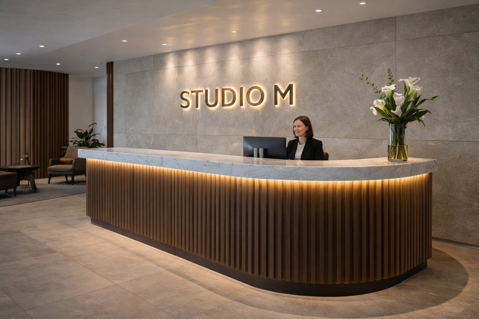 Studio M Reception Desk
