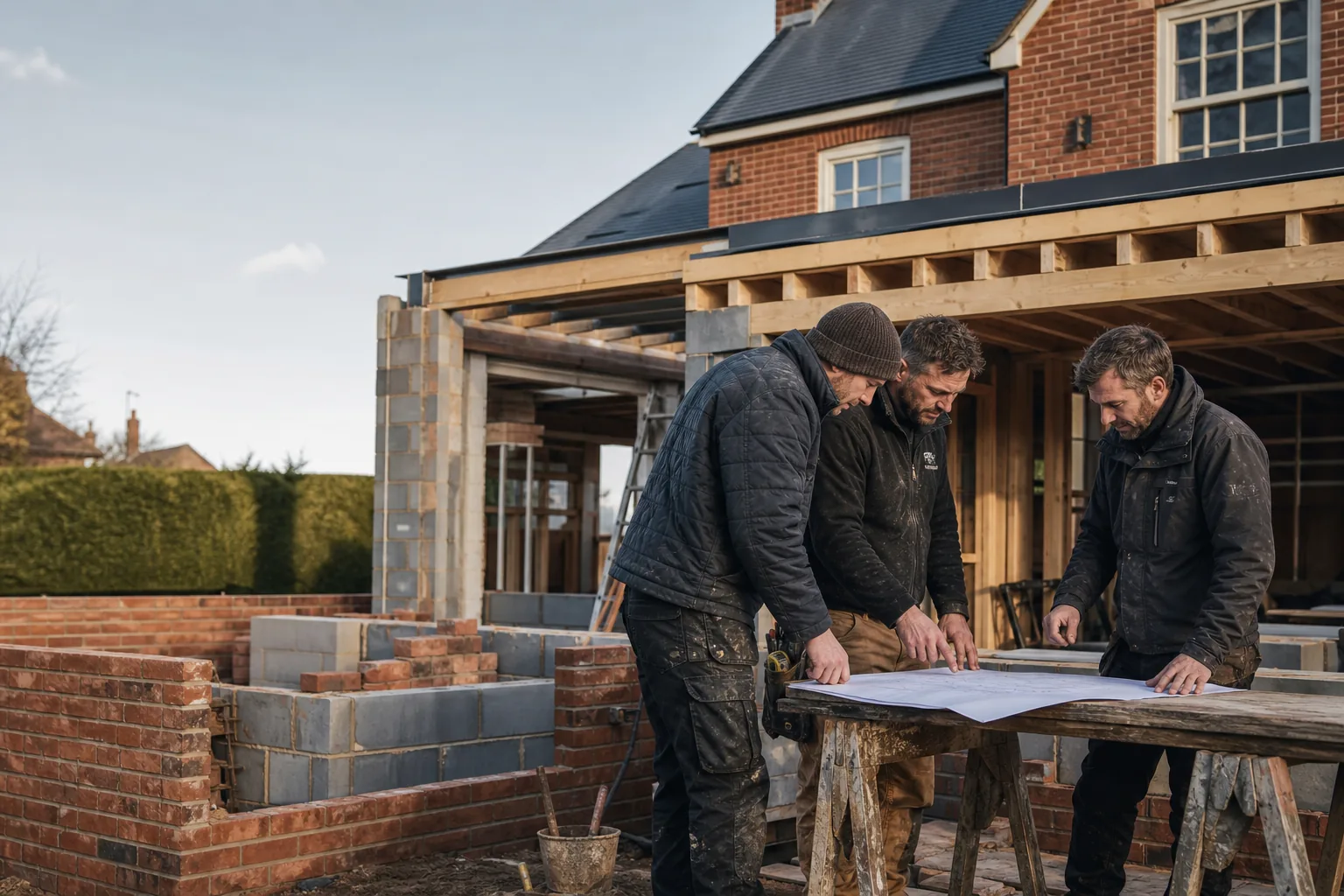 construction companies website imagery presented by Elkwood Studios
