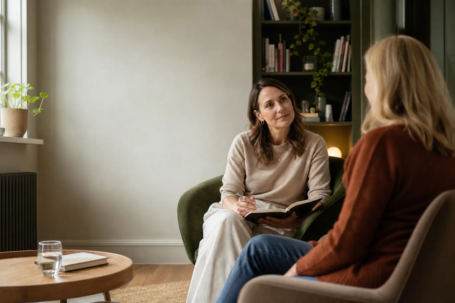 therapists website imagery presented by Elkwood Studios