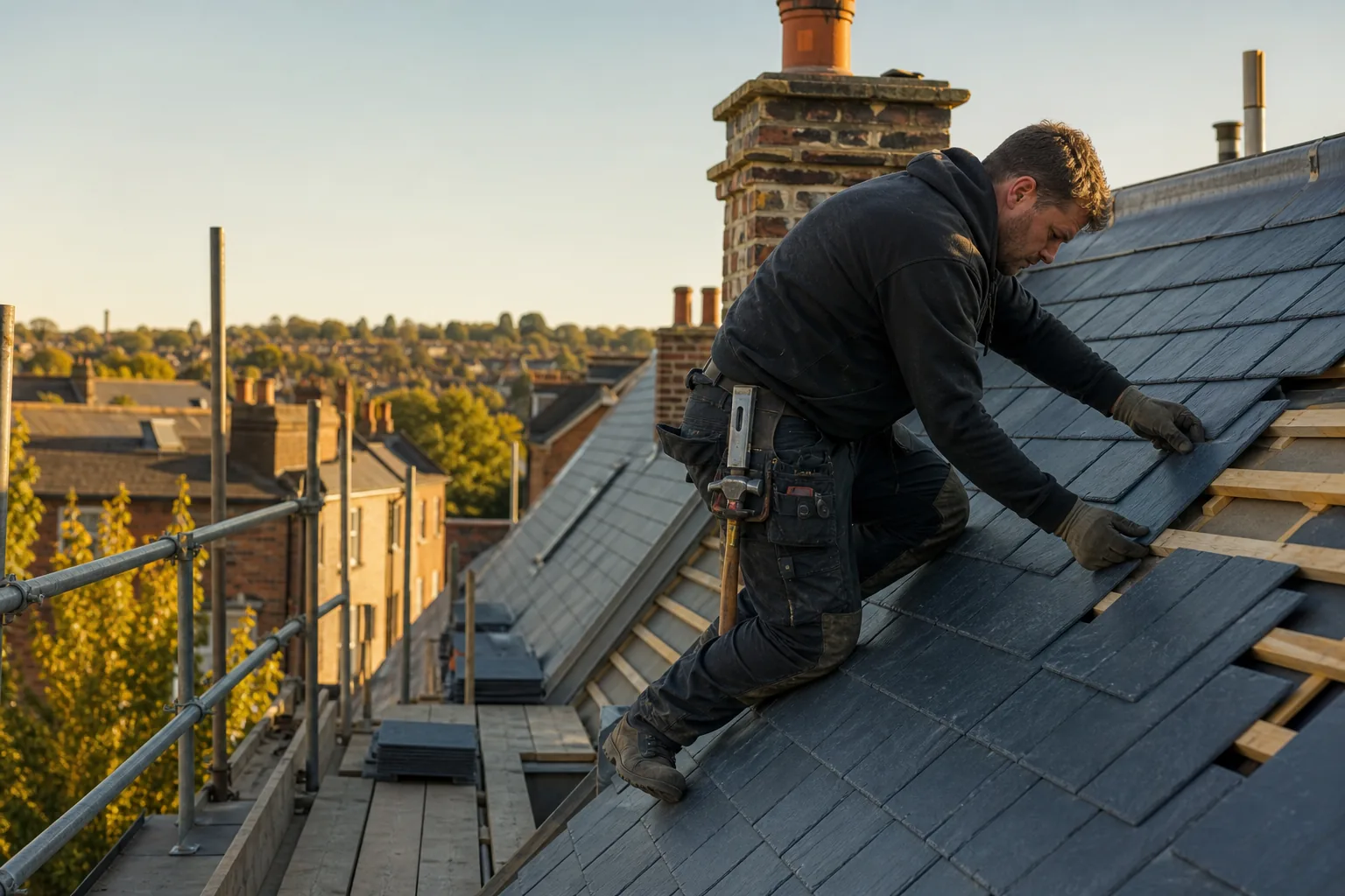 roofers website imagery presented by Elkwood Studios