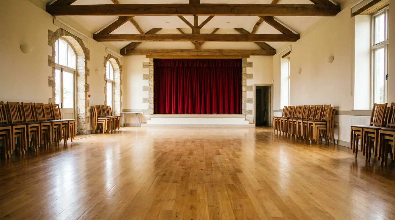 Main hall empty